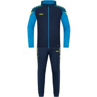JAKO Performance Trainingsanzug Polyester mit Kapuze Kinder 908 - marine/JAKO blau 152 JAKO Performance Trainingsanzug Polyester mit Kapuze Kinder 908 - marine/JAKO blau 152 von Jako