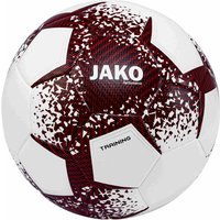 JAKO Performance 32 Panel Trainingsball mit Hybrid-Technologie und FIFA Basic Zertifikat weiß/schwarz/sportrot 5 von Jako