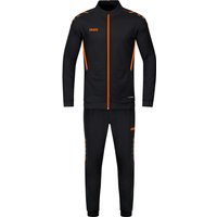 JAKO Challenge Polyester Trainingsanzug Damen schwarz/neonorange 34 JAKO Challenge Polyester Trainingsanzug Damen schwarz/neonorange 34 von Jako