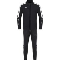 JAKO Power Polyester Trainingsanzug Kinder 800 - schwarz 128 JAKO Power Polyester Trainingsanzug Kinder 800 - schwarz 128 von Jako