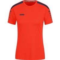 JAKO Power kurzarm Trikot Damen 375 - flame/marine 40 von Jako