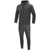 JAKO Premium Basics Jogginganzug mit Kapuze anthrazit meliert XXL von Jako