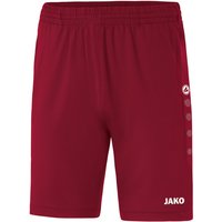 JAKO Premium Trainingsshorts weinrot 128 von Jako