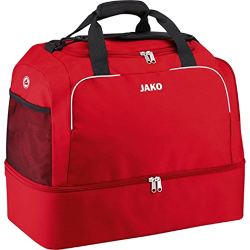 JAKO Unisex Sporttasche Classico, Rot, 3 (Senior) von JAKO