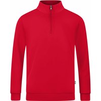 JAKO Organic Sweatshirt mit 1/4-Reißverschluss rot 5XL JAKO Organic Sweatshirt mit 1/4-Reißverschluss rot 5XL von Jako
