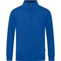 JAKO Organic Sweatshirt mit 1/4-Reißverschluss royal XXL von Jako