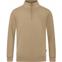 JAKO Organic Sweatshirt mit 1/4-Reißverschluss sand 3XL von Jako