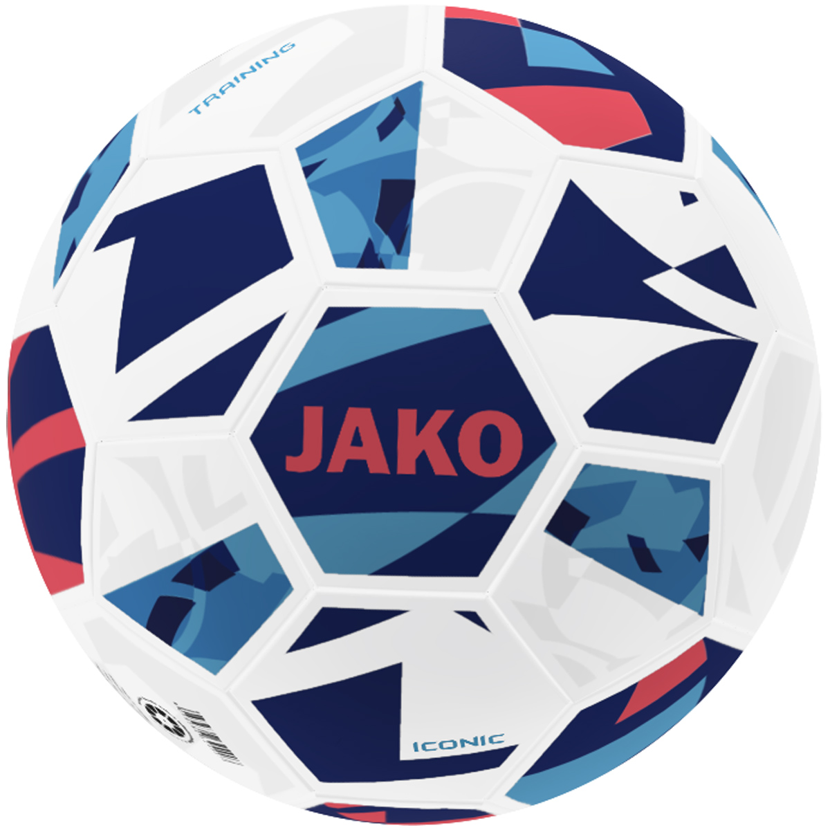 JAKO Trainingsball Iconic weiß/navy/coral 5 JAKO Trainingsball Iconic weiß/navy/coral 5 von Jako
