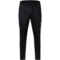 JAKO Challenge Trainingshose Kinder schwarz/neonorange 152 von Jako