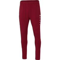 JAKO Premium Trainingshose Damen weinrot 36 von Jako