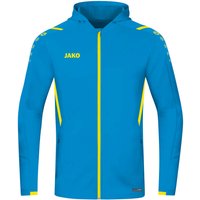 JAKO Challenge Trainingsjacke mit Kapuze JAKO blau/neongelb M JAKO Challenge Trainingsjacke mit Kapuze JAKO blau/neongelb M von Jako