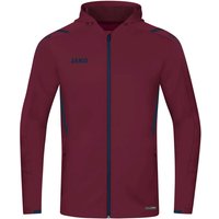 JAKO Challenge Trainingsjacke mit Kapuze maroon/marine S JAKO Challenge Trainingsjacke mit Kapuze maroon/marine S von Jako