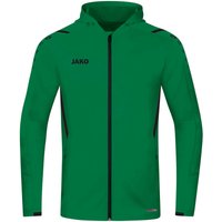 JAKO Challenge Trainingsjacke mit Kapuze sportgrün/schwarz L JAKO Challenge Trainingsjacke mit Kapuze sportgrün/schwarz L von Jako