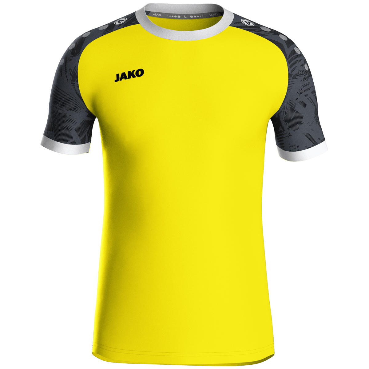 JAKO Trikot Iconic KA, S, soft yellow/schwarz von Jako