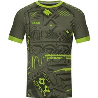 JAKO Tropicana Trikot Kinder khaki/neongrün 164 JAKO Tropicana Trikot Kinder khaki/neongrün 164 von Jako