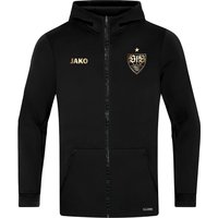 JAKO VfB Stuttgart Champions League Einlaufjacke mit Kapuze 2024/25 Kinder 800 - schwarz 164 von Jako