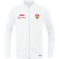 JAKO VfB Stuttgart Pro Casual Sweatjacke 2024/25 Herren 000 - weiß S von Jako