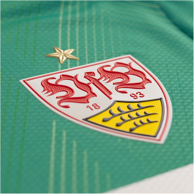 JAKO VfB Stuttgart Torwart Heimtrikot 2024/25 Herren 662 - mint 5XL von Jako