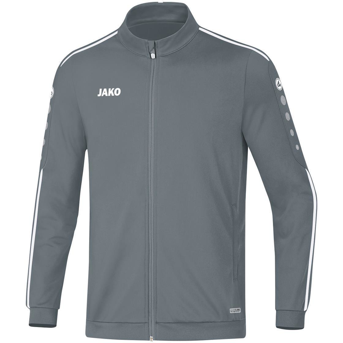 Jako Freizeitjacke Striker 2.0 Steingrau/Weiß von Jako