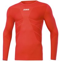 JAKO Comfort 2.0 langarm Funktionsshirt Kinder flame 140/152 von Jako