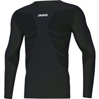 JAKO Comfort 2.0 langarm Funktionsshirt Kinder schwarz 164/176 von Jako