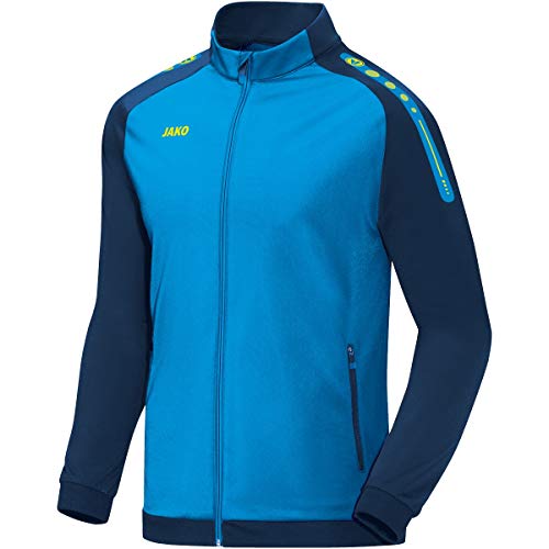 JAKO Herren Polyesterjacke Polyesterjacke Champ, blau/marine/neongelb, S, 9317 von JAKO