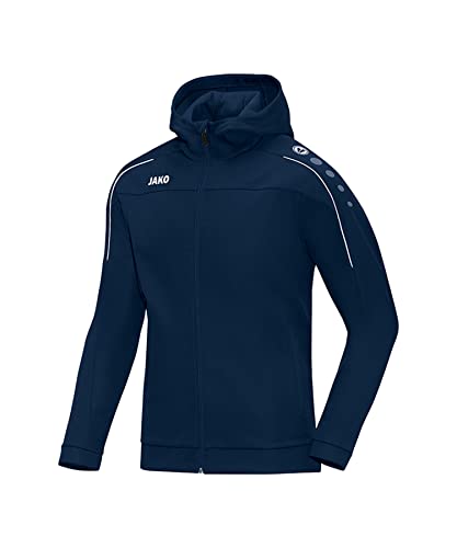 JAKO Herren Basic-kapuzen-jacke Classico, marine, S, 6850 JAKO Herren Basic-kapuzen-jacke Classico, marine, S, 6850 von JAKO