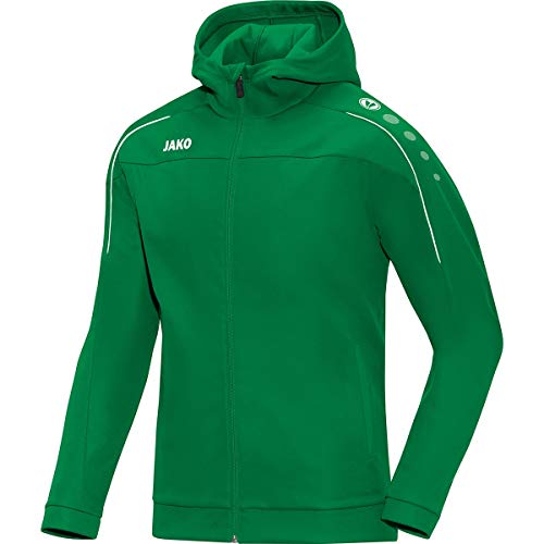 JAKO Herren Classico Basic kapuzen jacke, sportgrün, M EU von JAKO