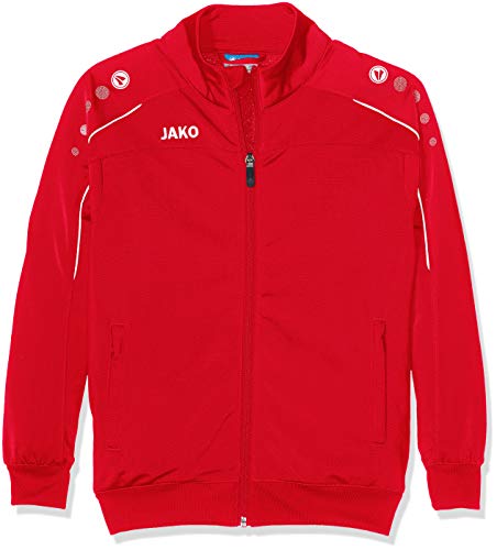 JAKO Herren Polyesterjacke Classico, rot, 4XL, 9350 von JAKO