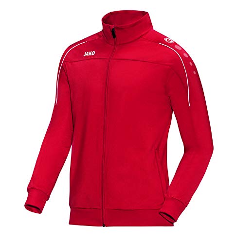 JAKO Herren Polyesterjacke Classico, rot, M, 9350 JAKO Herren Polyesterjacke Classico, rot, M, 9350 von JAKO