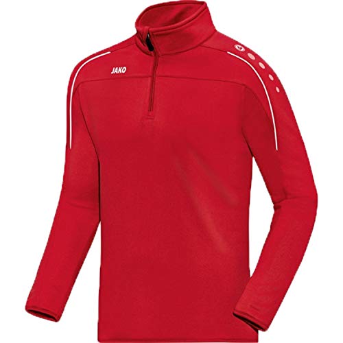 JAKO Herren Trainingsziptop Classico, rot, M, 8650 von JAKO