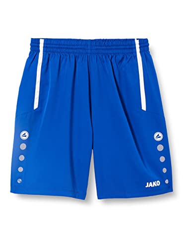 JAKO Herren Fußball Sporthose Turin, Royal/Weiß, M, 4462 von JAKO