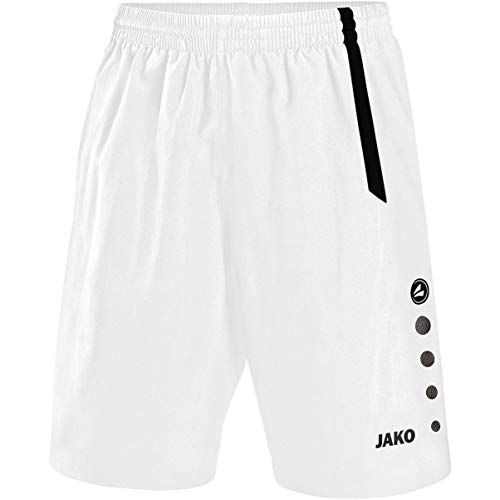 JAKO Herren Fußball Sporthose Turin, Weiß/Schwarz, M, 4462 JAKO Herren Fußball Sporthose Turin, Weiß/Schwarz, M, 4462 von JAKO