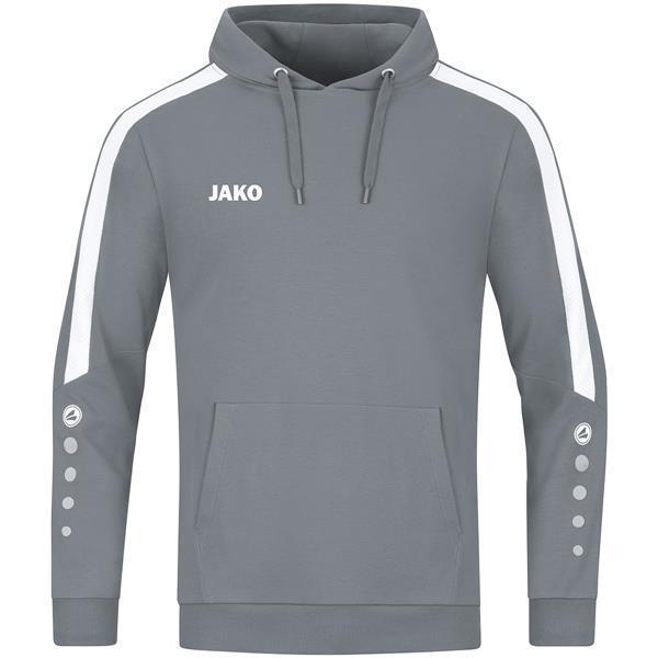 Jako Kapuzensweat Power steingrau M von Jako