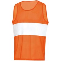 JAKO Stripe Kennzeichnungshemd neonorange Senior von Jako