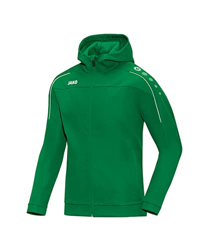 JAKO Kinder Classico Basic kapuzen jacke, sportgrün, 164 EU JAKO Kinder Classico Basic kapuzen jacke, sportgrün, 164 EU von JAKO