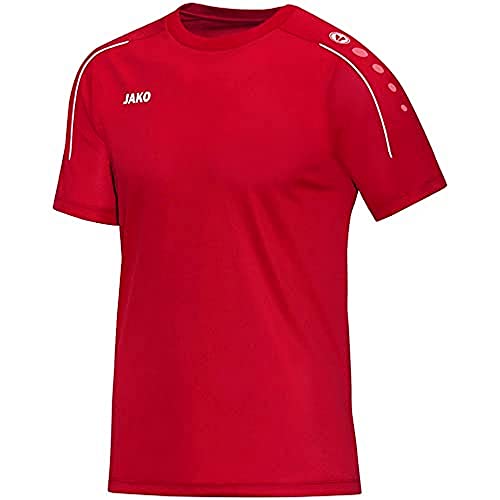 JAKO Unisex Kinder Classico T shirt, Rot, 140 EU von JAKO