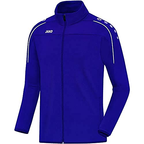 JAKO Herren Classico træningsjakke Trainingsjacke Mit Durchgehendem Rv, royal, 164 EU von JAKO