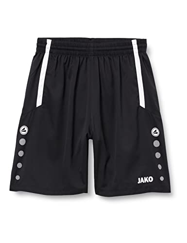 JAKO Herren sportbroek turin Kinder Sporthose, Schwarz/Weiß, 152 EU JAKO Herren sportbroek turin Kinder Sporthose, Schwarz/Weiß, 152 EU von JAKO