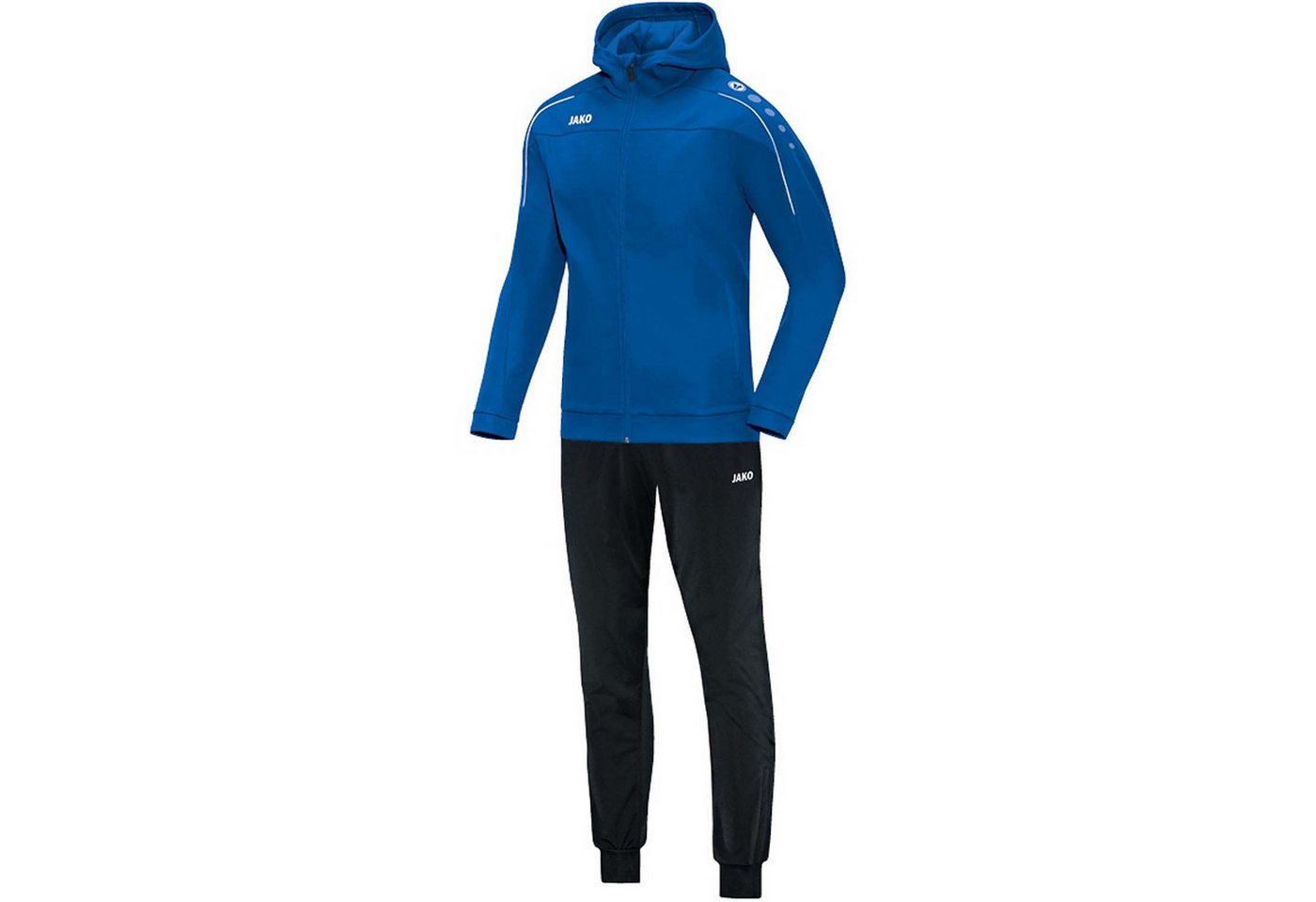 Jako Trainingsanzug Jako Damen Trainingsanzug Polyester Classico mit Kapuze M9450 Jako Trainingsanzug Jako Damen Trainingsanzug Polyester Classico mit Kapuze M9450 von Jako