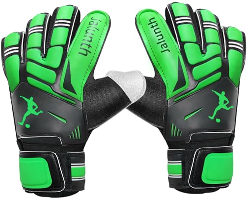 Jalunth Torwarthandschuhe Fingersave Kinder Erwachsene Herren Damen Torwart Fußball Fussball Handschuhe Fingerschutz Jungs Jungen Mädchen Männer FußballHandschuhe mit Rutschfes Latex Jalunth Torwarthandschuhe Fingersave Kinder Erwachsene Herren Damen Torwart Fußball Fussball Handschuhe Fingerschutz Jungs Jungen Mädchen Männer FußballHandschuhe mit Rutschfes Latex von Jalunth