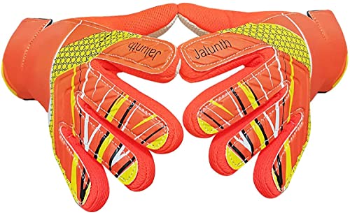Jalunth Torwarthandschuhe Kinder Jungs Jungen Mädchen Junior Fussballhandschuhe Fußballhandschuhe Trainingshandschuhe Torwart Fussball Fußball Handschuhe mit rutschfeste Latex Handfläche Jalunth Torwarthandschuhe Kinder Jungs Jungen Mädchen Junior Fussballhandschuhe Fußballhandschuhe Trainingshandschuhe Torwart Fussball Fußball Handschuhe mit rutschfeste Latex Handfläche von Jalunth