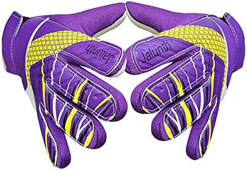 Jalunth Torwarthandschuhe Kinder Jungs Jungen Mädchen Junior Fussballhandschuhe Fußballhandschuhe Trainingshandschuhe Torwart Fussball Fußball Handschuhe mit rutschfeste Latex Handfläche Jalunth Torwarthandschuhe Kinder Jungs Jungen Mädchen Junior Fussballhandschuhe Fußballhandschuhe Trainingshandschuhe Torwart Fussball Fußball Handschuhe mit rutschfeste Latex Handfläche von Jalunth