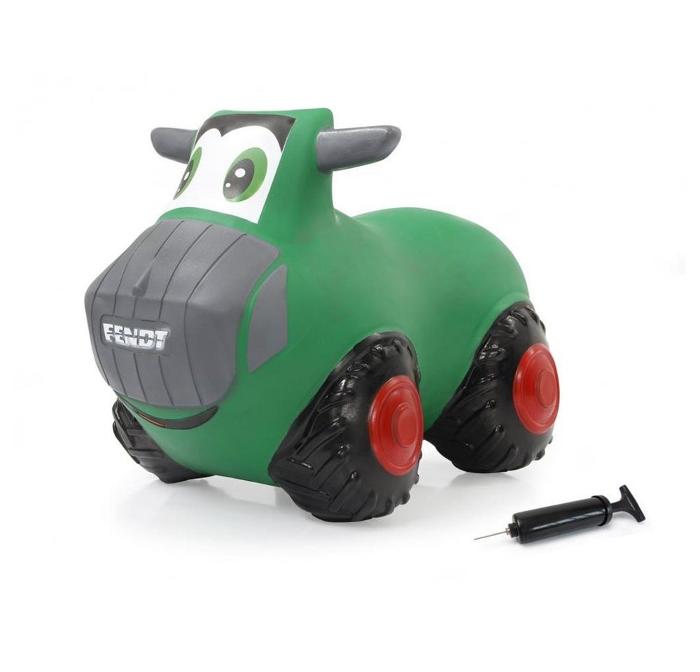 Jamara Hüpftier Fendt Hüpftraktor mit Pumpe, (2-tlg), grün mit Luftpumpe Hüpftier Hopser Hüpfspielzeug Traktor Kleinkind von Jamara