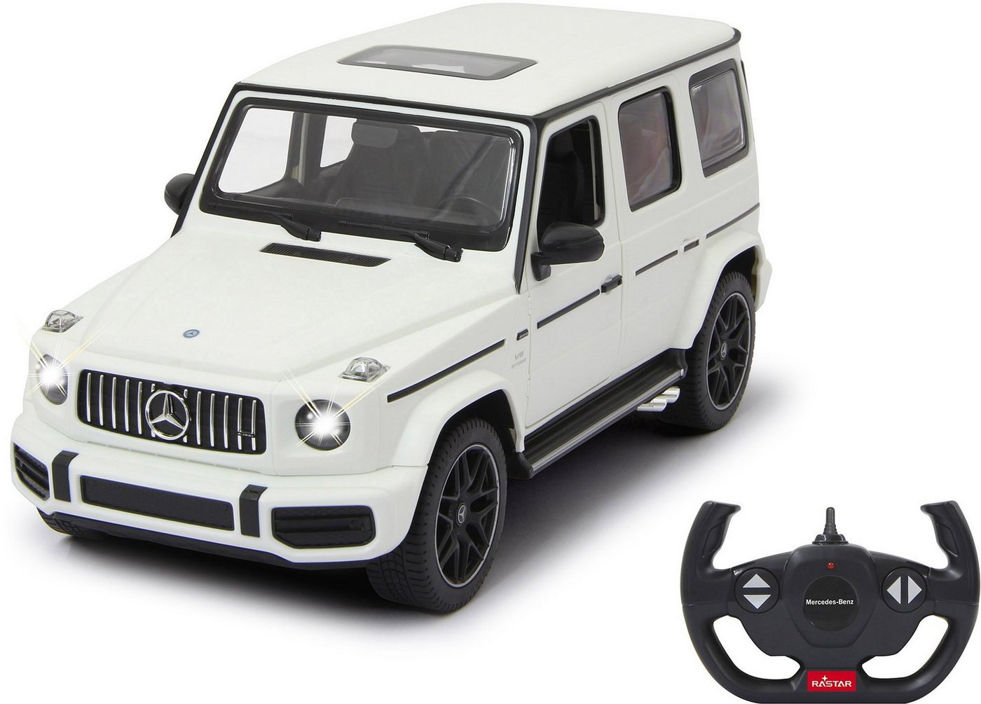Jamara RC-Auto Mercedes-Benz AMG G63 1:14 2,4 GHz, weiß Jamara RC-Auto Mercedes-Benz AMG G63 1:14 2,4 GHz, weiß von Jamara
