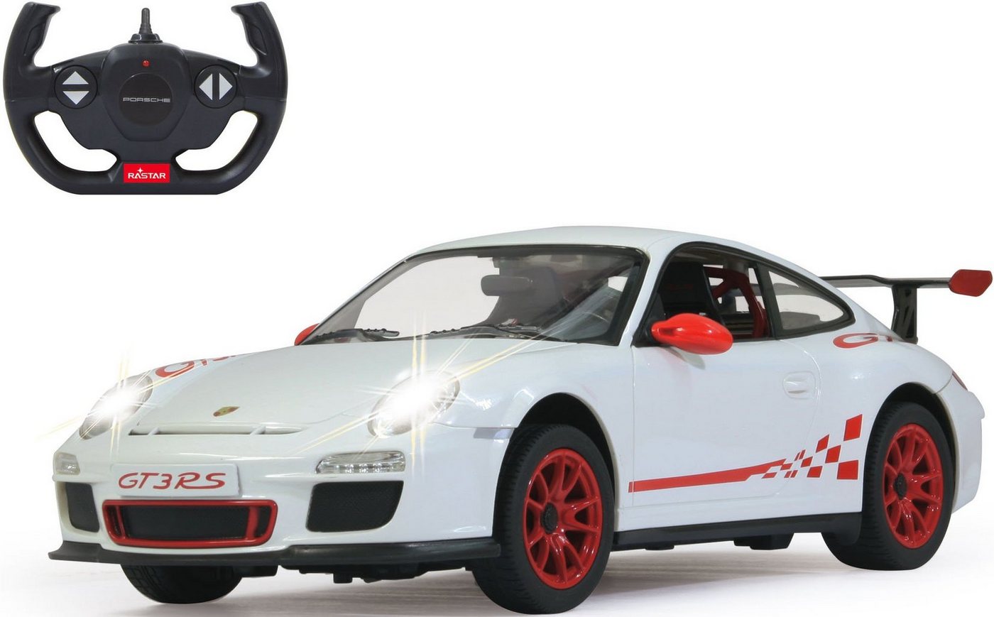 Jamara RC-Auto Porsche GT3 1:14 weiß Jamara RC-Auto Porsche GT3 1:14 weiß von Jamara