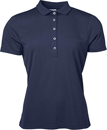 James & Nicholson Damen Active Poloshirt, Blau (Navy), 38 (Herstellergröße: L) von James & Nicholson