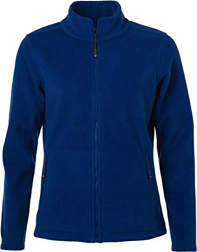 James & Nicholson Damen Fleece Jacke, Blau (Royal), 38 (Herstellergröße: L) von James & Nicholson