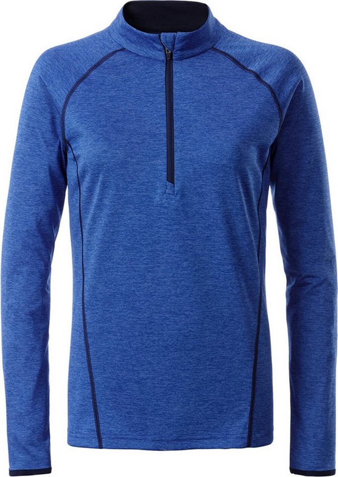James & Nicholson Funktionsshirt James & Nicholson JN 497 Damen Langarm Funktions-Shirt schnell trocknend James & Nicholson Funktionsshirt James & Nicholson JN 497 Damen Langarm Funktions-Shirt schnell trocknend von James & Nicholson