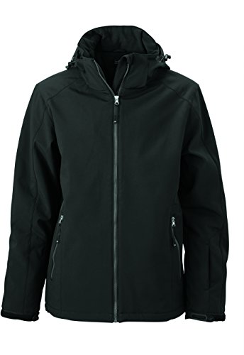 James & Nicholson Herren Wintersport Jacket Jacke, Schwarz (Black), X-Large von James & Nicholson